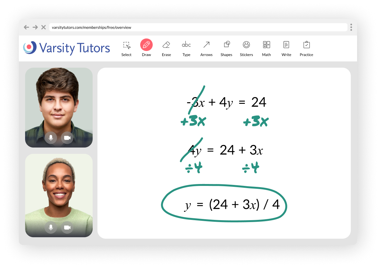 Math Tutoring Session